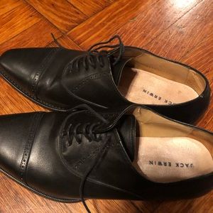 Men’s black dress shoes - Jack Erwin